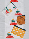 Tree Ride on White Table Runner