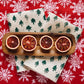 Red Snowflakes Table Runner