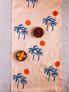 Blush Pink Palm Sunset Table Runner