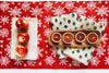 Red Snowflakes Table Runner