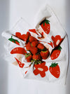 Berry Shroom on White Tea Towel