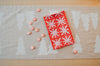 White Forest Trees Table Runner