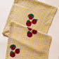 Plums on Gingham Table Runner