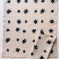 Black Stars Dinner Napkins