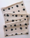 Black Stars Table Runner