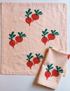 Beets on Blush Dinner Napkins