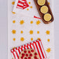 Ochre Stars Table Runner