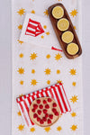 Ochre Stars Table Runner