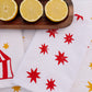 Red Stars Dinner Napkin Set
