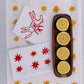 Ochre Stars Table Runner