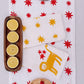 Red Stars Table Runner