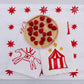 Red Stars Table Runner