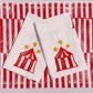 Carnival Tent Dinner Napkin Set