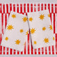 Ochre Stars Dinner Napkin Set