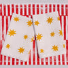 Ochre Stars Dinner Napkin Set