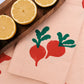 Beets on Blush Dinner Napkins