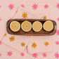 Pink Stars on Blush Runner