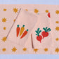 Beets on Blush Dinner Napkins