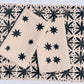 Black Stars Dinner Napkins