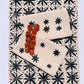 Black Floral Dots Table Runner