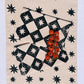 Black Stars Table Runner