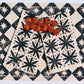 Black Floral Dots Dinner Napkins