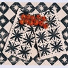 Black Floral Dots Dinner Napkins