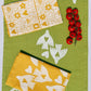 Love Birds on Green Table Runner