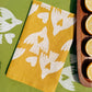 Love Birds on Mustard Dinner Napkins