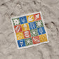 Beach Picnic Waffle Weave Towel
