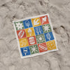 Beach Picnic Waffle Weave Towel