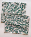 Pine Needles on Gingham Table Runner