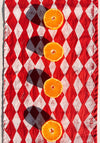 Diamonds on Red Table Runner