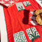 Presents on Red Table Runner