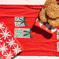 Presents on Red Table Runner