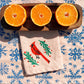 Cardinals on Blush Dinner Napkins