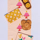 Jelly Cake on Blush Table Runner