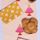 Jelly Cake on Blush Table Runner