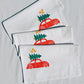 Tree Ride on White Table Runner