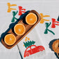 Tree Ride on White Dinner Napkins
