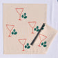 Holiday Martini on Oatmeal Dinner Napkins