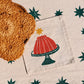 Jelly Cake on Oatmeal Cocktail Napkins