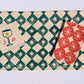 Red Ornaments on Oatmeal Dinner Napkins