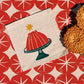 Jelly Cake on Oatmeal Cocktail Napkins