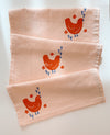Chicks on Blush Table Runner