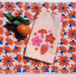 Berry Shroom on Blush Dinner Napkins