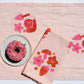 Berry Shroom on Blush Dinner Napkins