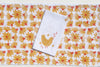 Chickens on White Dinner Napkins