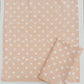 White Mini Floral Dinner Napkins