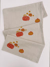 Fairytale Pumpkins on Oatmeal Runner